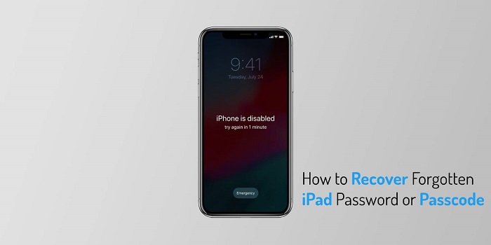 How to Recover Forgotten iPad Password or Passcode